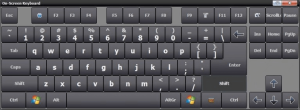 keyboard virtual comfort on screen